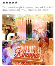 Load image into Gallery viewer, Beautiful SWEET 16 Candelabra, Candle lighting ceremony, Quince or Mitzvah Candelabra Ceremony
