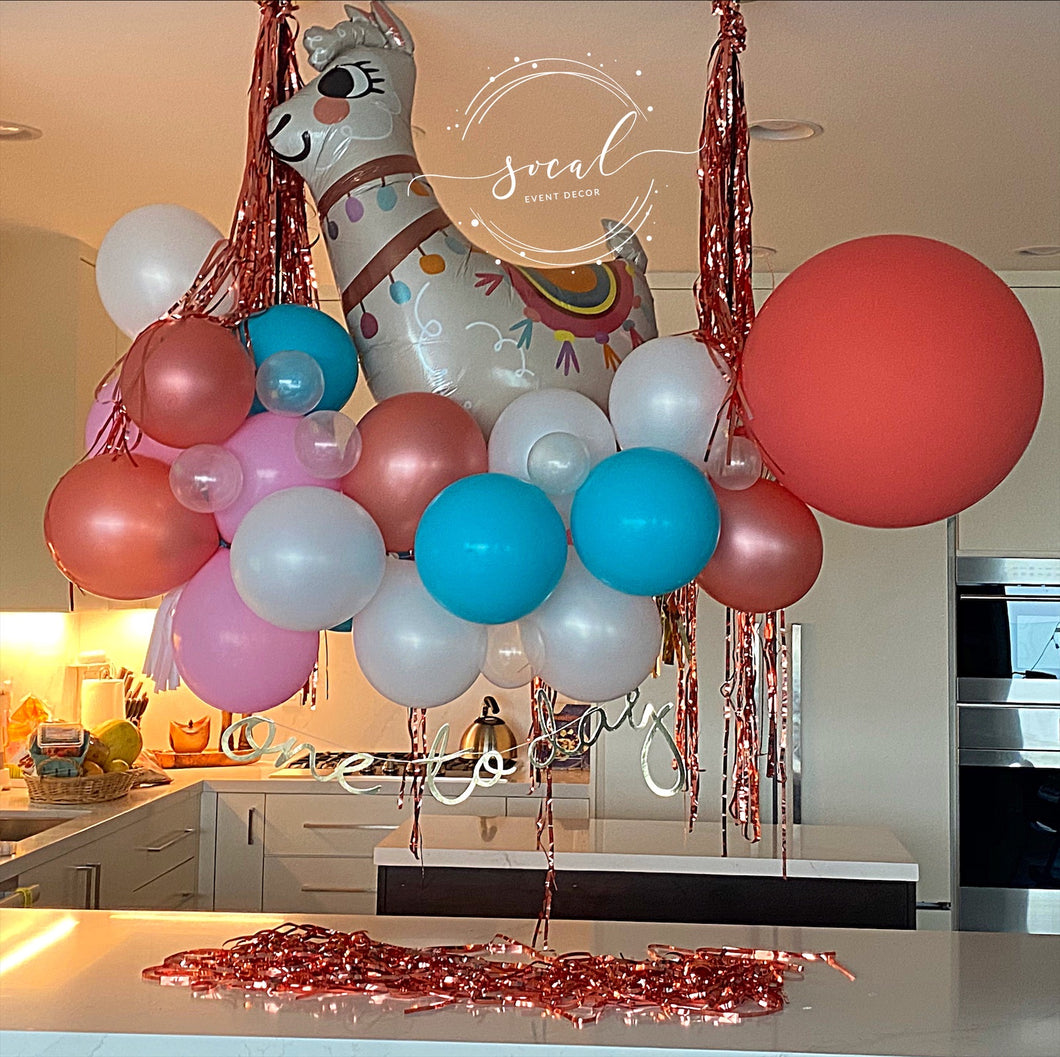 Fun themed Balloon Swag! Local Orange County CA Delivery and Set up!