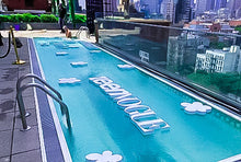 Load image into Gallery viewer, Pool Party Custom Float Decoration Floating Prop Numbers Letters - Corporate event, Birthday, Grad 16&quot; Letters
