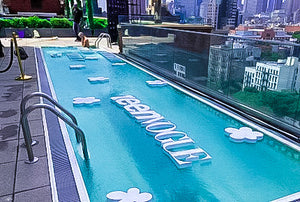 Pool Party Custom Float Decoration Floating Prop Numbers Letters - Corporate event, Birthday, Grad 16" Letters