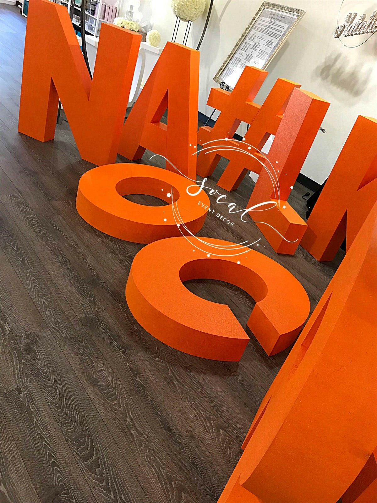Floating Letters Sign Prop Letters, Pool Floats & Signs