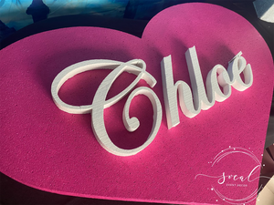Large Shape with custom name - Pool Party Float Decoration Floating Pr