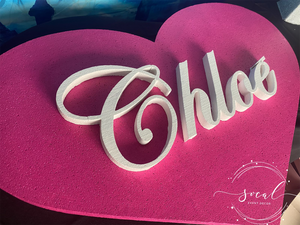 Large Shape with custom name - Pool Party Float Decoration Floating Prop Giant Numbers Letters - Wedding, Birthday, Grad