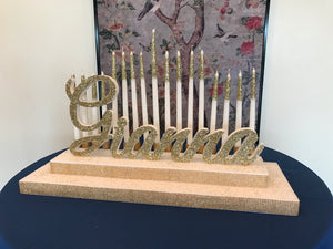 Sweet 16 Candelabra, Quince or Mitzvah Candle lighting Ceremony - Large