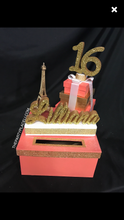 Load image into Gallery viewer, Paris Eiffel Tower Themed Card Box

