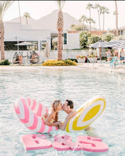 Load image into Gallery viewer, Custom pool float for birthday, corporate event - floating letters!
