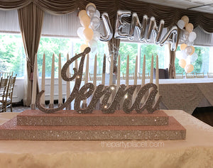 Saying or Name Balloon Letters Arch Delivered in Orange County California