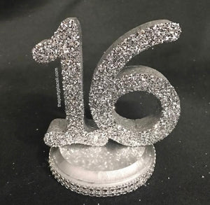Cake topper with custom silhouette! Any age, number, shape, 16, 15, Stiletto, Cinderella