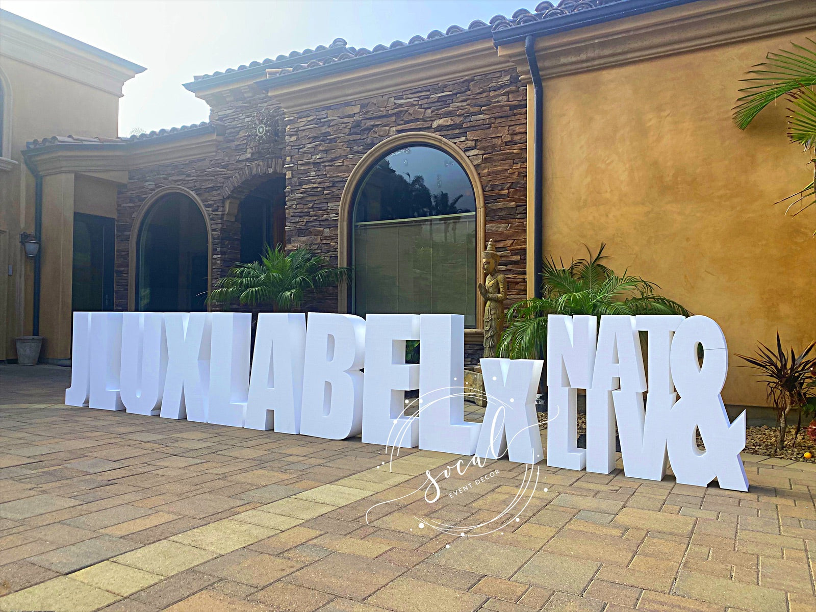 California store PICK UP- 30” Large Freestanding Foam Letters